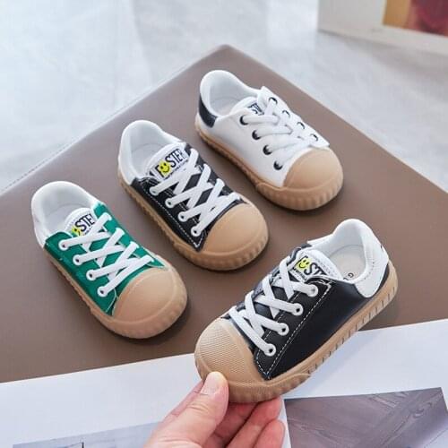 New Spring Summer Kids Shoes For Boys Girls Insole 13.2-18CM Candy Color Childrens Casual Canvas Sneakers Soft Fashion Sneakers