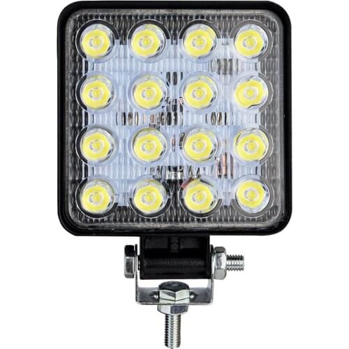 48W LED Work Light 4x4 Car Spotlight Lamp For 12V 24V Offroad SUV ATV Tractor Boat Trucks Excavator 4WD Working Light
