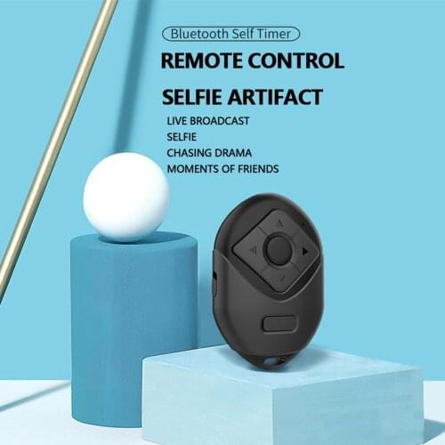 Mini Bluetooth Selfie Shutter Release Button One-click Remote Controller For Selfie Shooting Camera Stick Remote Shutter
