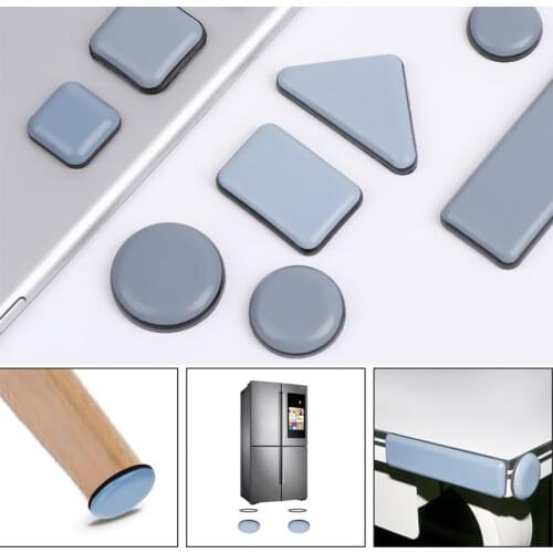 4pcs/set Sliding Pad Furniture Sliding Pad Table Foot Floor Protector Easy To Move Chair Leg Pad Self Adhesive Foot Pad