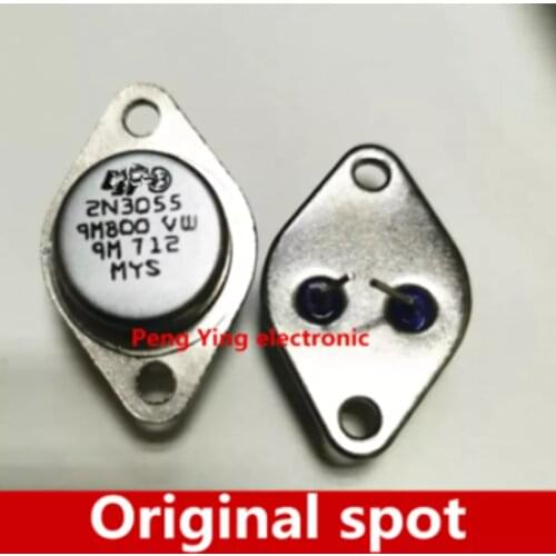 10PCS 2N3055 TO 3 15A60V High Power Transistor Original Spot