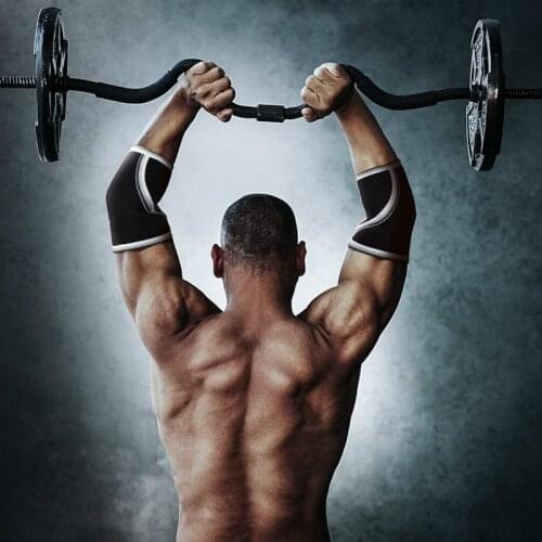 Elbow Sleeve -Elbow Brace / Support. For Workouts, Golfers And Tennis Elbow, Arthritis, Tendonitis. - Wear Anywhere. (Size XL)