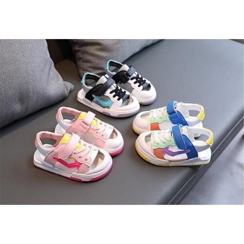 Sandales été Nouveau 2021 Childrens Sandals Boys And Girls Casual Beach Shoes Baby Toddler Shoes Lightweight Breathable