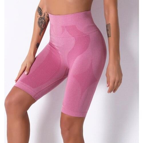 Quick Dry High Waist Workout Shorts Vital Seamless Fitness Yoga Short Scrunch Butt Yoga Shorts Sport Women Gym Leggings