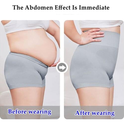 Sexy High-Waist Womens Shapewear Shorts Stretch Boxer Briefs Beam Abdomen Hip-Lifting Underwear Safety Female Lingerie Panties