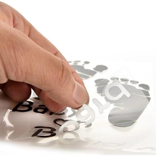 Car-styling 3D Silver Motorcycle Car Sticker For Opel Car Safety Warning Baby On Board Sign Car Stickers For Car Renault Toyota