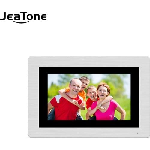 Jeatone Single 7 inch WIFI IP Video Door Phone Intercom Wireless Door Bell Access Control System Touch Screen Motion Detection