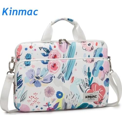 Brand Kinmac Waterproof Messenger Laptop Bag13,14,15,15.6 inch,Flower Arrangemen Case For MacBook Air Pro13.3,15.4 Dropship F114
