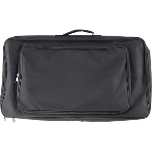 High quality Black Universal Portable Guitar Effects Pedal Board Gig Bag Soft Case Big Style DIY Guitar Pedalboard 60*33*10cm
