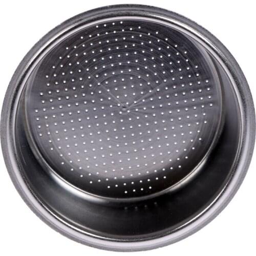 High Quality Silver Stainless Steel Coffee 2 Cup 51mm Non Pressurized Filter Basket Household Coffee Tools