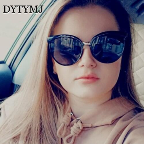 DYTYMJ Retro Cateye Sunglasses Women 2021 Luxury Brand Glasses Women/Men Eyeglasses Women Colorful Lunette De Soleil Femme UV400
