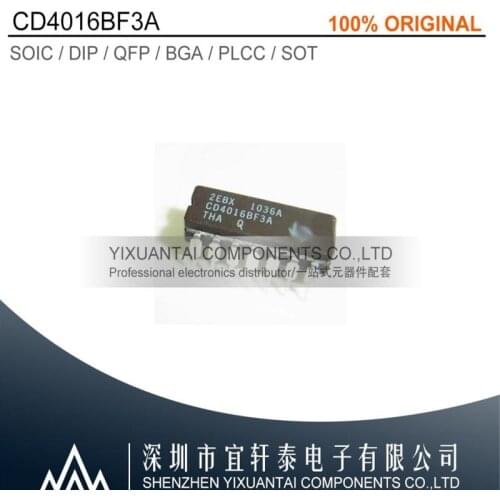 1pcs/lot 10pcs/lot 50pcs/lot Free shipping 100% original CD4016BF3A CD4016BF CD4016 CDIP14