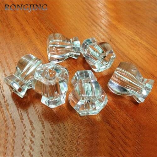 10pcs Acrylic Cabinet Drawer Knobs Jewelry Box Handles Kitchen Cabinet Knobs Cupboard Wardrobe Closet Woden Box Pulls