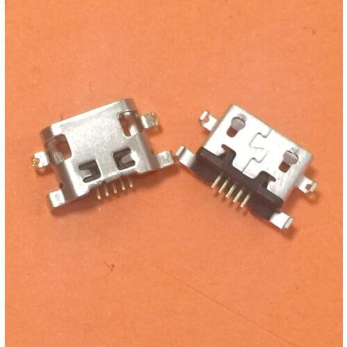 10pcs For Alcatel OT6012 OT 6012 OT 6012D One Touch Idol Mini micro usb charge charging connector plug dock socket port