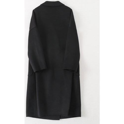 2020 LFSP winter coat LFSB women coats and jackets women cashmere pink winter coat