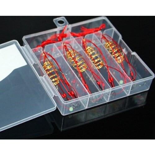 4Pcs/Sets Of Boxed Fishing Hook Explosion Hooks Have Barbed Bomb Hooks Fishing Gear Fishing Lure Bait Trap Feeder Cage Sharp Fis