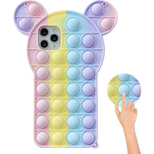 For Huawei P30 40 Mate 30 40 lite Pro Nova 5 6 7 8 SE ProCase Cartoon Fidget Push Pop Case