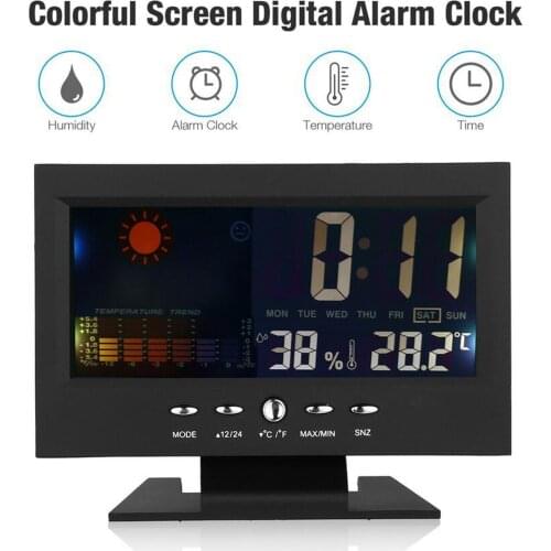 Digital Weather Station with Wireless Indoor and Outdoor Thermometer Hygrometer