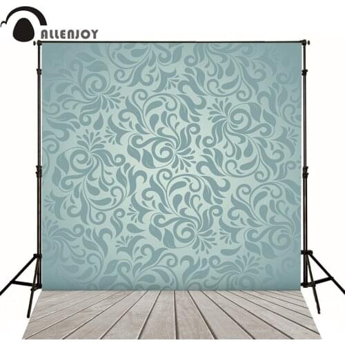 Allenjoy photography backdrops pattern vintage interior gray luxury elegant custom size backgrounds for photo studio send folded