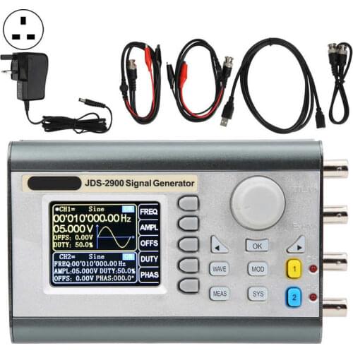 Signal Generator JDS2900-50M Dual Channel DDS Arbitrary Waveform Signal Generator Frequency Meter AC100-240V Frequency