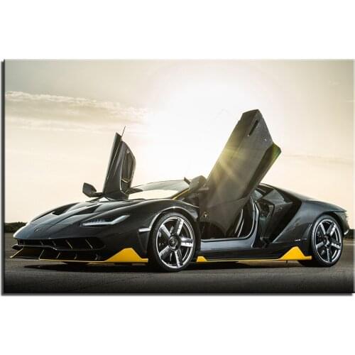 Lambo Centenario Supercar Poster and Prints Canvas Painting Decoration Wall Art Pictures For Living Room DIY Frame