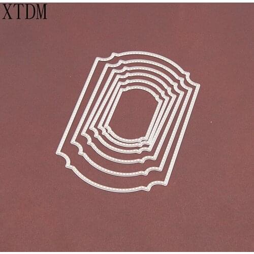 Metal craft geometric paper die cutting dies for Scrapbooking/DIY Easter wedding Halloween Easter card