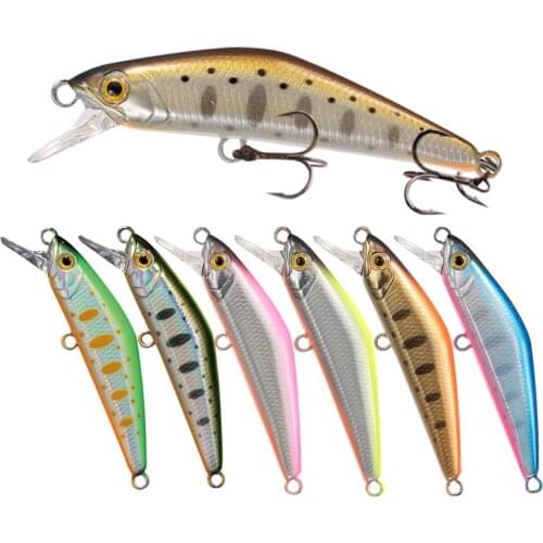 New Fishing Lure Lifelike Crankbait 3.8cm 1.6G Minnow Lures Artificial Hard Baits Swimbait Sinking Wobblers For Pike Bass Trout