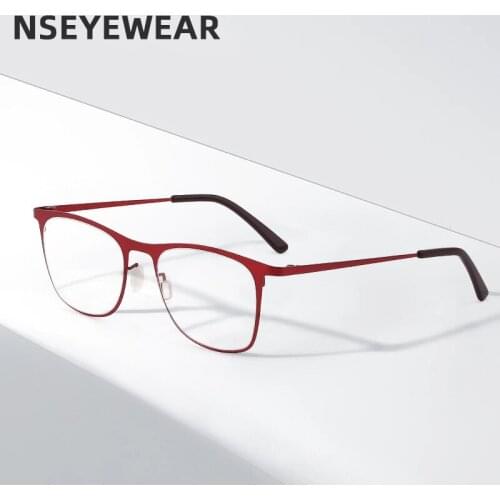 NEW STANDING Ultra-thin Flexible Alloy Eyeglass Frames for Nearsighted and Farsighted Prescription Frames