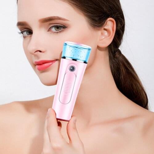 Water Sprayer Ultrasonic Facial Moisturizer Steamer Humidifier Nebulizer Cooler Moisturizing Beauty Skin Care Device Sprayer