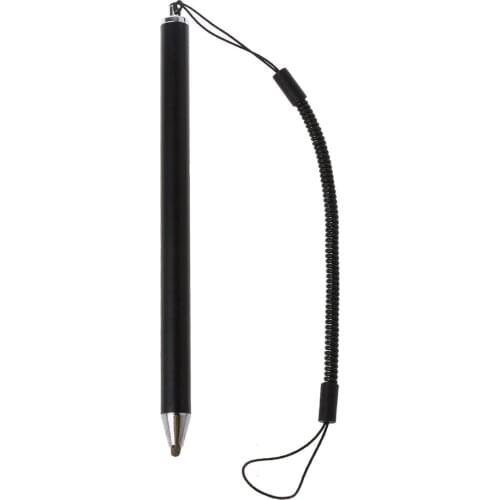 Anti-lost Lanyard Touch Screen Stylus Pen Fibre Stylus Mesh Micro Fiber Tip Pen For Smart Phone Tablet