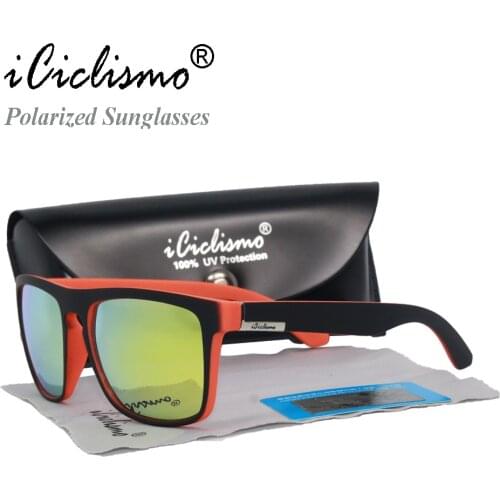 High Quality Brand Design Polarized Sunglasses Men Women Square Eyewear Vintage Sun Glasses For Men