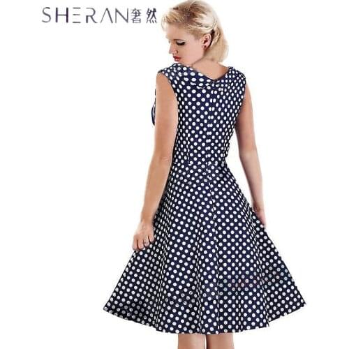 Party dresses 2018 summer dress sleeveless wrapped Lapel Polka Dot Dress Slim plus size women clothing fashion woman dresses
