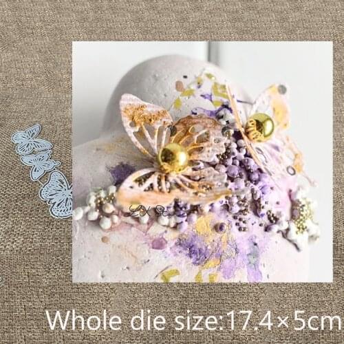 XLDesign Craft Metal Cutting Die cut dies butterfly decoration scrapbook Album Paper Card Craft Embossing die cuts