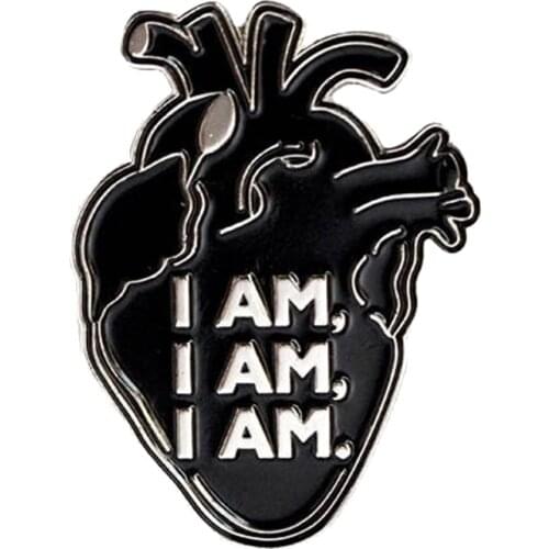 I am I am I am Sylvia Plath Pin