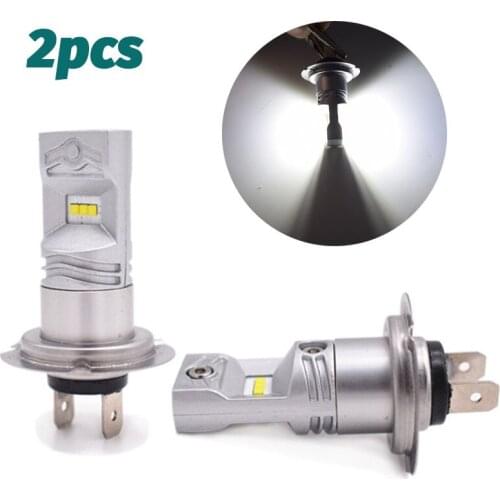 2pcs H7 6SMD 6LED Bulbs High Beam Fog Light 100W Bright White fit BMW 2/3/4/5/6/7/X Series