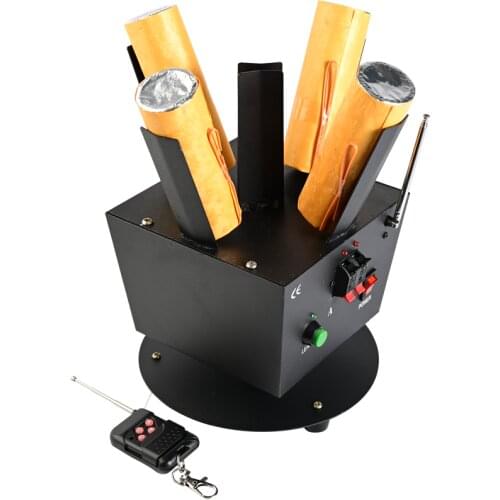 2pc Wireless Remote Control Cold Firework Rotate Wedding Machine Rotating Firing System Stage Fountain Ceremony First Dance Pyro