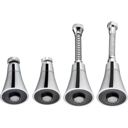 3 Modes Kitchen Water Faucet Sprayer Universal Adjustable Anti Splash Water Saving Filter Shower Head Nozzle Tap Booster Head