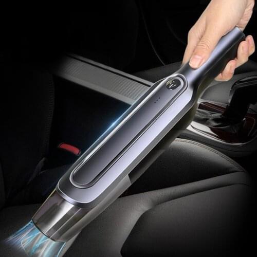 Car Vacuum Cleaner Cordless 6000PA Super Suction Portable Handheld Home Desk Wireless Vacuum Cleaner Mini USB Charging 4000mah