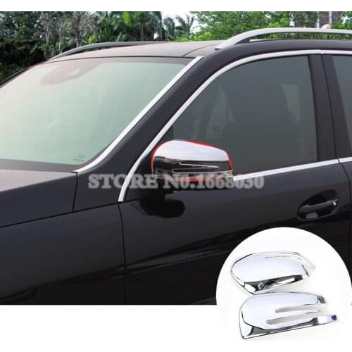ABS Side Rearview Mirror Trim Cover 2pcs For Benz GLE W166 /Coupe C292 2015-2019 Car accesories interior Car Trim