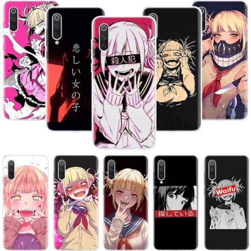 Anime Himiko Toga Boku Phone Case For Xiaomi Redmi Note 10 9 8 Pro 9S 8 8T 7 6 5 6A 7A 8A 9A 9C 4X S2 K20 K30 Art Cover Coque