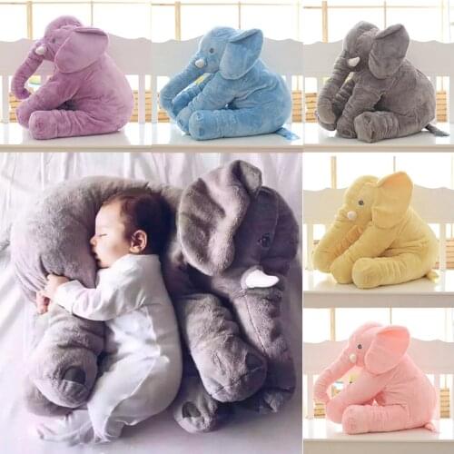 Baby Elephant Pillow Stuffed Animal Toy Childrens Bed Pillow For Pregnant Women Almohada Kid Sleep Elephant Baby Infant Pillow