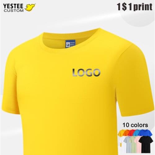 100% Cotton T Shirt Custom Logo Make Your Design Logo Text Men Women Print Original Design High Quality Gifts Tshirt top