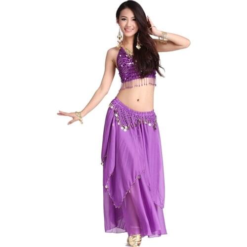 2pcs Set Women Belly Dance Costumes For Adult Performance Stage Costumes Woman Bellydance Clothes Belly Dancing Suit For Women