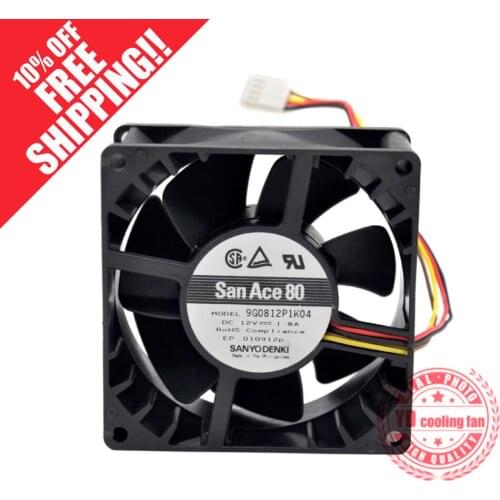 NEW SANYO DENKI SAN ACE 8038 12V 1.8A 9G0812P1K04 high air volume cooling fan