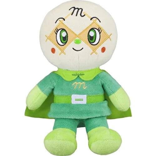 New Cute Kawaii Anime Anpanman Melonpanna Plush Kids Stuffed Toys For Children Gifts 27CM