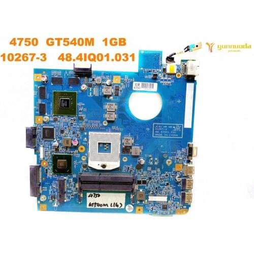 Original for ACER 4750 laptop motherboard 4750 GT540M 1GB 10267-3 48.4IQ01.031 tested good free shipping
