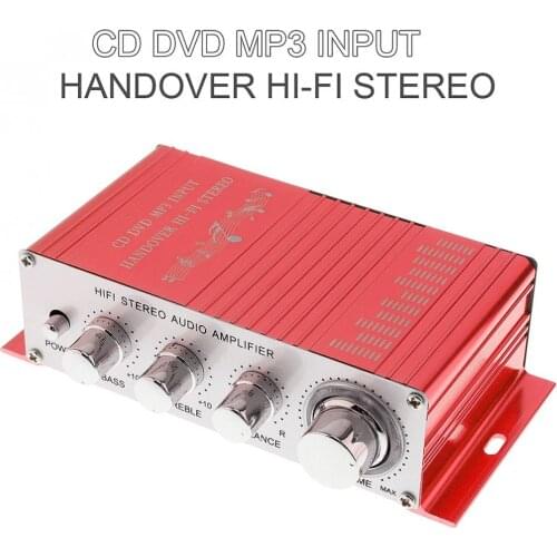 Sale 12V 5A Handover Hi-Fi Car Stereo Amplifier Support CD / DVD / MP3 Input