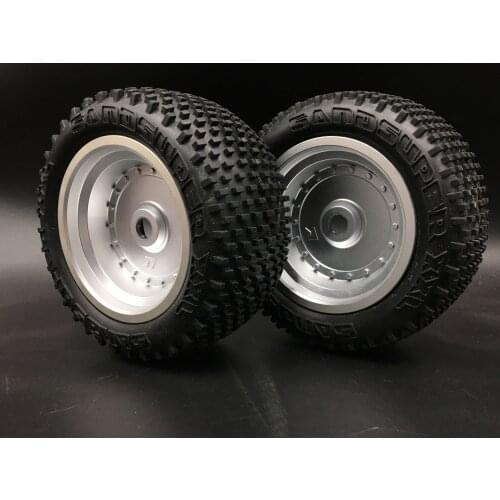 1/7 Off Road RC Racing Truggy Moonster 142mm Tire set for Kyosho Scorpion XXL 31873T2. 2PCS