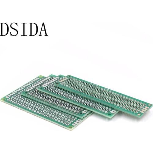 4pcs/lot 5x7 4x6 3x7 2x8cm Double Side Prototype Diy Universal Printed Circuit PCB Board Protoboard For Arduino