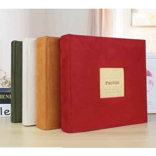 200 Pockets 6 inch Photo Album Picture Storage Frame for Kids Children Gift Scrapbook Picture Case Photo Album